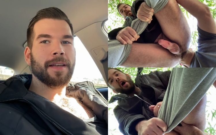 JustTheGays thumbnail for Jmasonfoxxxy – cruising in the park - amateur gay porn from OnlyFans, MyVidster, GayForFans and more! - Outdoor