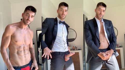 JustTheGays thumbnail for Raph Louis jerks off - amateur gay porn from OnlyFans, MyVidster, GayForFans and more! - Jerk Off, Solo