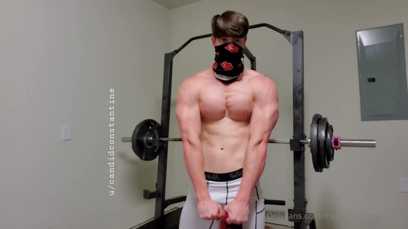 JustTheGays thumbnail for Showing off my muscles in my underwear – Candid Constantine - amateur gay porn from OnlyFans JustForFans GayForFans - 