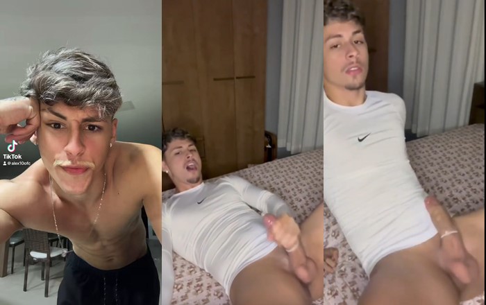JustTheGays thumbnail for Alexmendes (alexwm10) cums into a condom - amateur gay porn from OnlyFans, MyVidster, GayForFans and more! - video