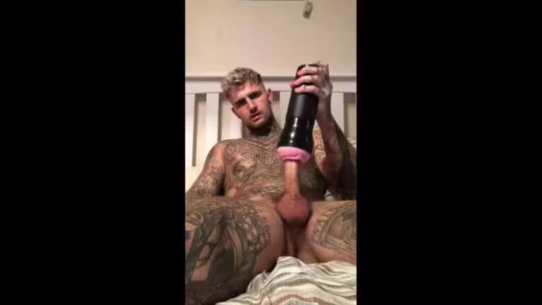 JustTheGays thumbnail for Fucking my Fleshlight till I cum Danny Soar Daanmk - amateur gay porn from OnlyFans, MyVidster, GayForFans and more! - 