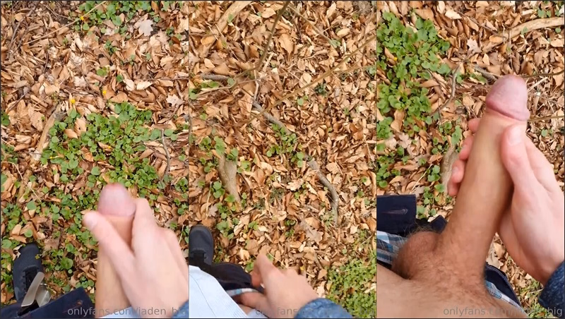 JustTheGays thumbnail for jaden_big jerks off in the woods - amateur gay porn from OnlyFans JustForFans GayForFans - Jerk Off, Outdoor, Solo, Young/Twink