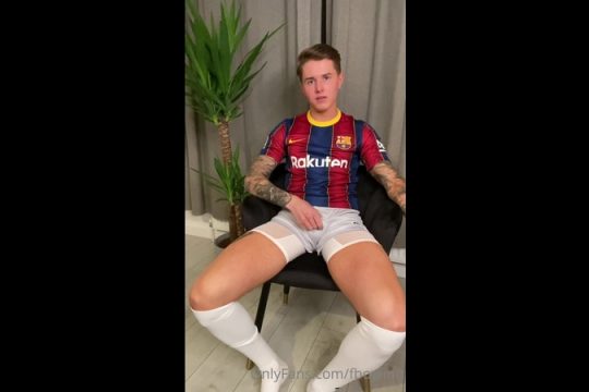 OnlyGays thumbnail for Jerking off after football practice fboyfinn - amateur gay porn from OnlyFans, MyVidster, GayForFans and more! -