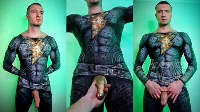 JustTheGays thumbnail for PicAsssHole – Black Adam – Billy Rose - amateur gay porn from OnlyFans, MyVidster, GayForFans and more! - video