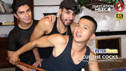 JustTheGays thumbnail for Gaycation Episode Four: Cue the Cocks – Zed Sheng, Abraham Shehell, Alfonso Osnaya - amateur gay porn from OnlyFans, MyVidster, GayForFans and more! - 