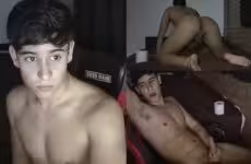 JustTheGays thumbnail for Cute twink Tairoanddagnye jerking off live - amateur gay porn from OnlyFans JustForFans GayForFans - 