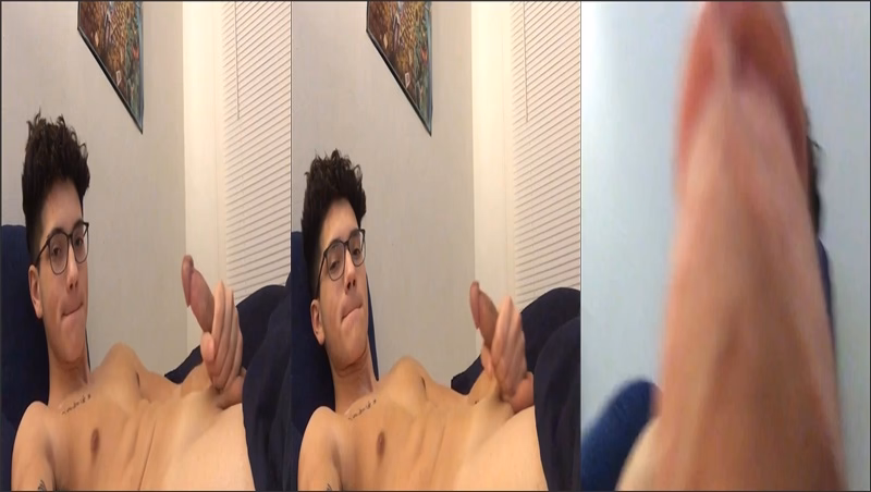 JustTheGays thumbnail for Emilivno – jerking my cock - amateur gay porn from OnlyFans JustForFans GayForFans - 