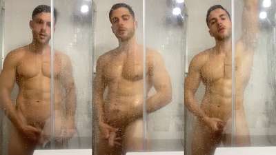 OnlyGays thumbnail for Guillechoa feels himself up in the shower – 05 - amateur gay porn from OnlyFans, MyVidster, GayForFans and more! - 