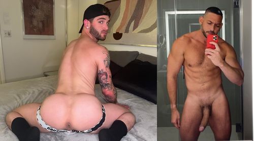 JustTheGays thumbnail for Miguel Rey fucks King Scot - amateur gay porn from OnlyFans, MyVidster, GayForFans and more! - 