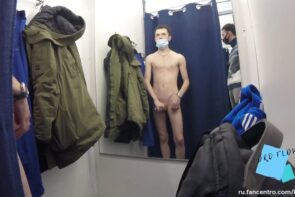 OnlyGays thumbnail for Russian twink jerks off in fitting room while people are outside – LordFlow - amateur gay porn from OnlyFans, MyVidster, GayForFans and more! -