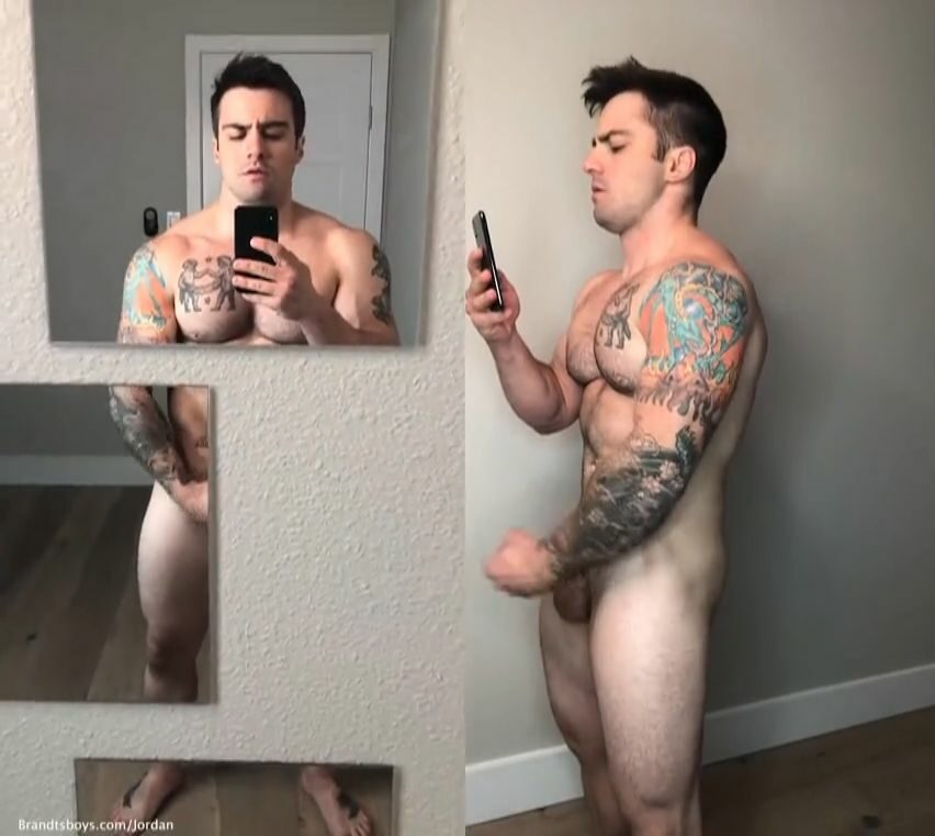 JustTheGays thumbnail for Jordan recording himself jerking off and cumming JordanxBrandt - amateur gay porn from OnlyFans, MyVidster, GayForFans and more! - 