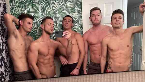 JustTheGays thumbnail for LetsEatCakeXx – Orgy – Jake Klerin, Johnny Deeper, Jessie Gray – FULL - amateur gay porn from OnlyFans, MyVidster, GayForFans and more! - Anal, Group