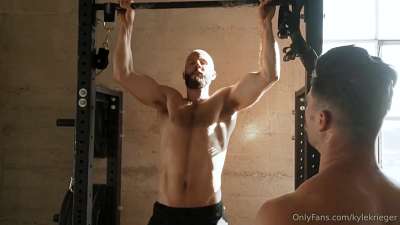 JustTheGays thumbnail for Need A Spot, Bro? – Kyle Krieger and Emil Jameson – Part 1, Extended Cut - amateur gay porn from OnlyFans, MyVidster, GayForFans and more! - video