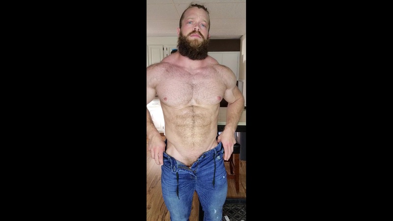 OnlyGays thumbnail for Showing off my huge muscles and jerking my dick – Bradley Austin (beardedmuscle69) - amateur gay porn from OnlyFans, MyVidster, GayForFans and more! -