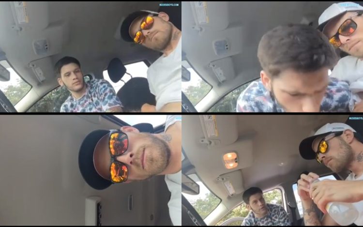 OnlyGays thumbnail for Sucking cock of handsome driver in car - amateur gay porn from OnlyFans, MyVidster, GayForFans and more! -