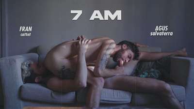 JustTheGays thumbnail for 7 AM – Fran Cottet and Agus Salvaterra – sucking and reminising - amateur gay porn from OnlyFans, MyVidster, GayForFans and more! - Oral