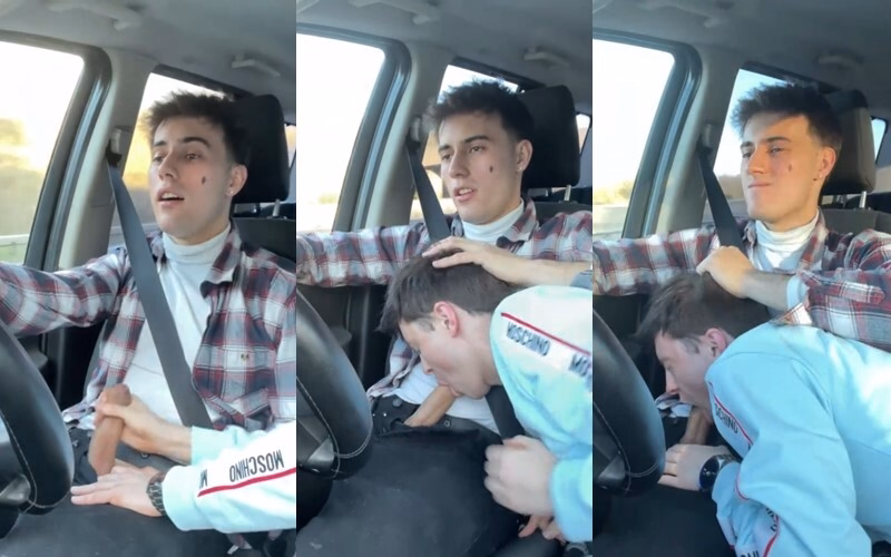 JustTheGays thumbnail for A high speed blowjob – Kyle and Kam (Kyle_and_Kam) - amateur gay porn from OnlyFans JustForFans GayForFans - 