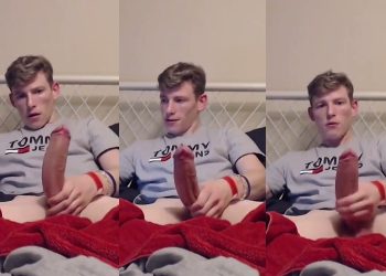 JustTheGays thumbnail for Big dicked college boy jerks off - amateur gay porn from OnlyFans, MyVidster, GayForFans and more! - Big Cock, Jerk Off, Solo, Young & Twink