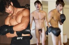JustTheGays thumbnail for Darrell Joness training naked before the fight - amateur gay porn from OnlyFans, MyVidster, GayForFans and more! - video