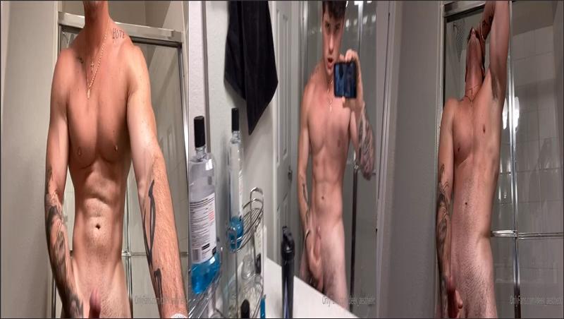 JustTheGays thumbnail for Deek aesthetic – verbal jerk off - amateur gay porn from OnlyFans JustForFans GayForFans - 