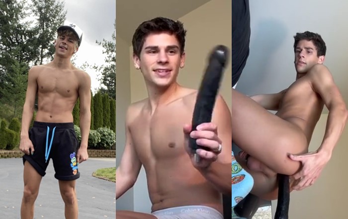 JustTheGays thumbnail for Derkslurp tests the limits of his hole with a massive dildo - amateur gay porn from OnlyFans, MyVidster, GayForFans and more! - Big Cock, Oral, Toys, Young & Twink