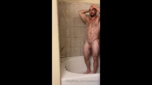 JustTheGays thumbnail for Having a quick shower patious5 - amateur gay porn from OnlyFans, MyVidster, GayForFans and more! - Shower