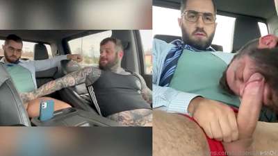 JustTheGays thumbnail for Tyler Durden sucks a hot stud in the car - amateur gay porn from OnlyFans, MyVidster, GayForFans and more! - Oral
