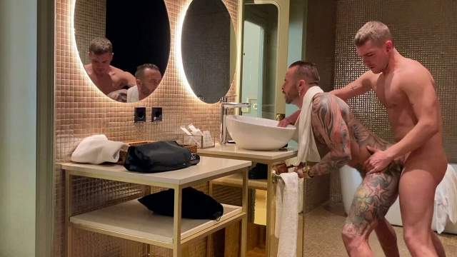 JustTheGays thumbnail for Apolo Adrii and Frank Valencia – RFC - amateur gay porn from OnlyFans, MyVidster, GayForFans and more! - 