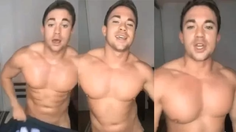 JustTheGays thumbnail for Australian stripper Will Parfitt shows off his body - amateur gay porn from OnlyFans JustForFans GayForFans - 