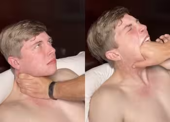 JustTheGays thumbnail for Buckthebull – degrading a submissive boy - amateur gay porn from OnlyFans JustForFans GayForFans - 