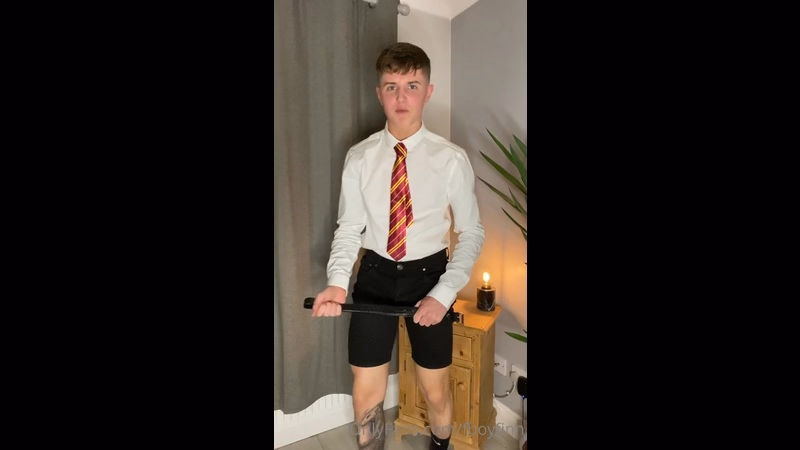 JustTheGays thumbnail for Slowly stripping and talking dirty while I jerk off School Boy role play Fboy Finn fboyfinn - amateur gay porn from OnlyFans JustForFans GayForFans - 