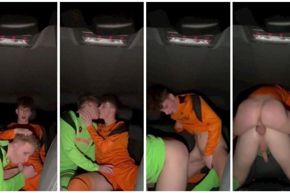 JustTheGays thumbnail for Twinks fuck in the back of the car after soccer practice - amateur gay porn from OnlyFans, MyVidster, GayForFans and more! - Anal