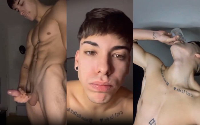 JustTheGays thumbnail for Young latin guy jerks off in a cup and drinks his load - amateur gay porn from OnlyFans, MyVidster, GayForFans and more! - Jerk Off, Latin, Solo, Young & Twink