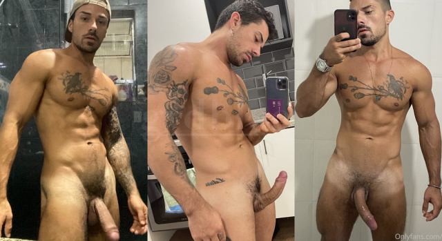 JustTheGays thumbnail for Brunev jerk off compilation - amateur gay porn from OnlyFans, MyVidster, GayForFans and more! - Jerk Off, Solo