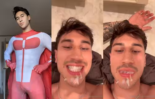 thumbnail for Evan Lamicella eats his load