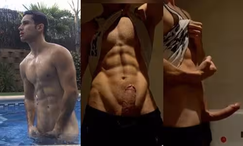 JustTheGays thumbnail for Jesusxvip jerks and shows off his veiny cock - amateur gay porn from OnlyFans JustForFans GayForFans - 