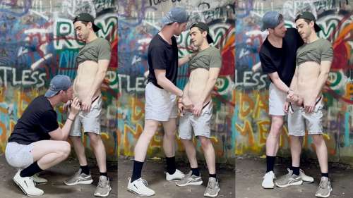 OnlyGays thumbnail for TheStepBrothers – quick blowjob during a hike - amateur gay porn from OnlyFans, MyVidster, GayForFans and more! - Oral