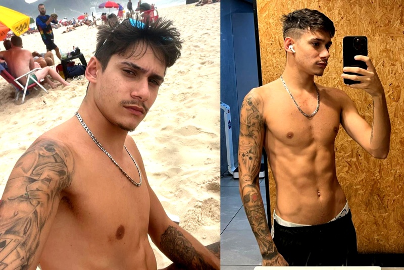 JustTheGays thumbnail for Arthur Maximo fuck and jerk compilation - amateur gay porn from OnlyFans, MyVidster, GayForFans and more! - Anal, Jerk Off, Latin