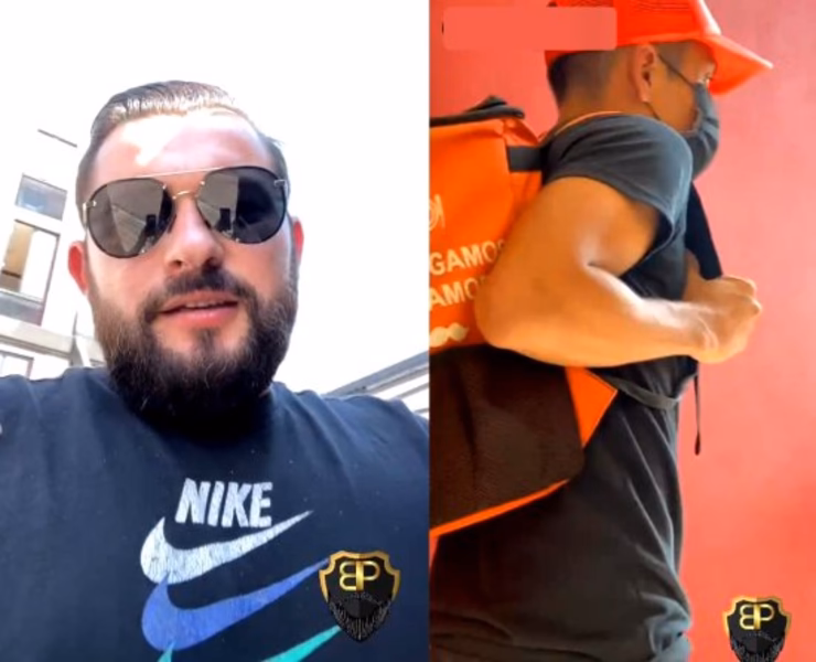 JustTheGays thumbnail for Fucking with the delivery driver – barbon_poblano - amateur gay porn from OnlyFans JustForFans GayForFans - 