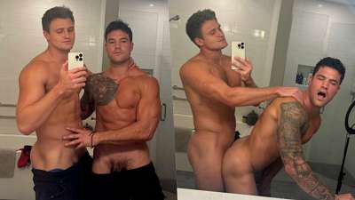 JustTheGays thumbnail for ItsJustParker and Alex fuck in the shower before moving to the bed - amateur gay porn from OnlyFans, MyVidster, GayForFans and more! - Anal, Shower