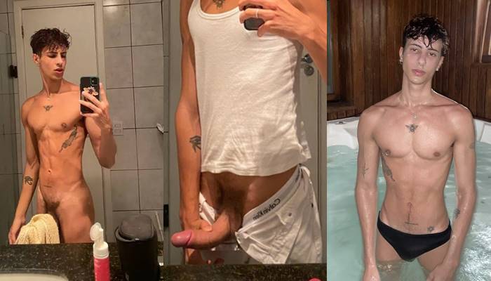 JustTheGays thumbnail for Kaua Candeia jerks off - amateur gay porn from OnlyFans, MyVidster, GayForFans and more! - Jerk Off, Solo