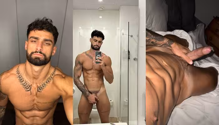 JustTheGays thumbnail for Yanni Nicolau blowjob and jerk compilation - amateur gay porn from OnlyFans JustForFans GayForFans - 