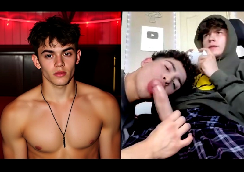 JustTheGays thumbnail for Silas Brooks gets his fat cock sucked by a hot twink while gaming before fucking a big load of cum in his hole - amateur gay porn from OnlyFans, MyVidster, GayForFans and more! - Anal, Oral, Young & Twink