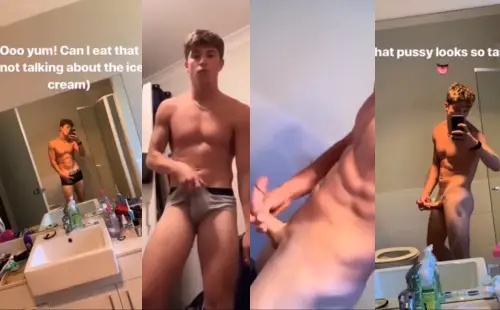 JustTheGays thumbnail for Fit twink leaked jerk compilation - amateur gay porn from OnlyFans, MyVidster, GayForFans and more! - Young & Twink, Jerk Off, Solo