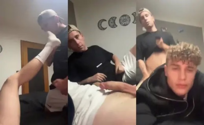 JustTheGays thumbnail for Hot British mates sucking and fucking - amateur gay porn from OnlyFans JustForFans GayForFans - 