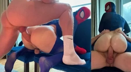 JustTheGays thumbnail for TenInchTopxxx breaks Spider Man's ass with his huge fat cock - amateur gay porn from OnlyFans, MyVidster, GayForFans and more! - Anal, Big Cock