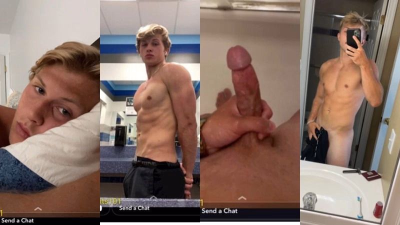 thumbnail for Blond athlete “Tim” – leaked jerk videos