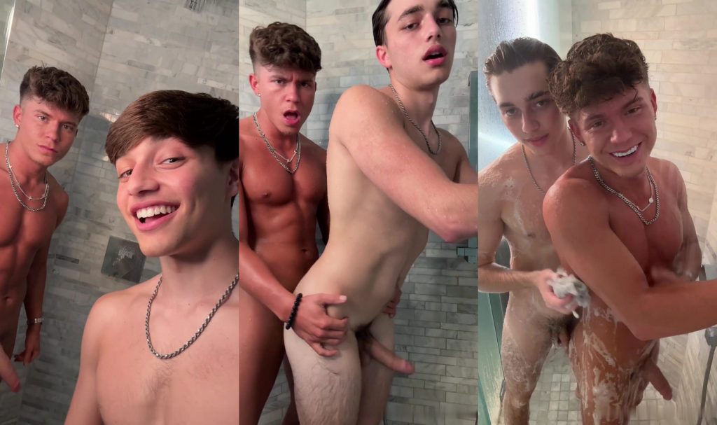 JustTheGays thumbnail for Sexy boy Braden Sherota gets fingered and fucked by hung twink Drake Von in the shower - amateur gay porn from OnlyFans, MyVidster, GayForFans and more! - Anal, Shower, Young & Twink