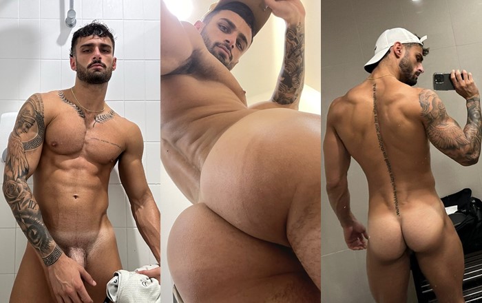 JustTheGays thumbnail for Chris_topher413 jerks off on the edge of the bed - amateur gay porn from OnlyFans, MyVidster, GayForFans and more! - Jerk Off, Solo