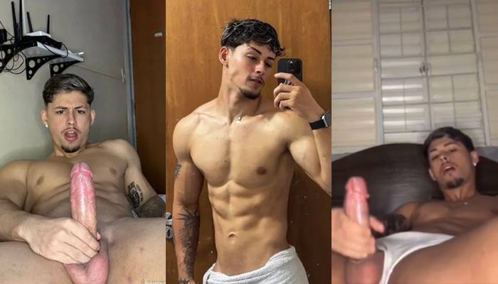 JustTheGays thumbnail for Alex Mendes (Alexwm10) – a late night jerk off in bed - amateur gay porn from OnlyFans, MyVidster, GayForFans and more! - Latin, Jerk Off, Solo